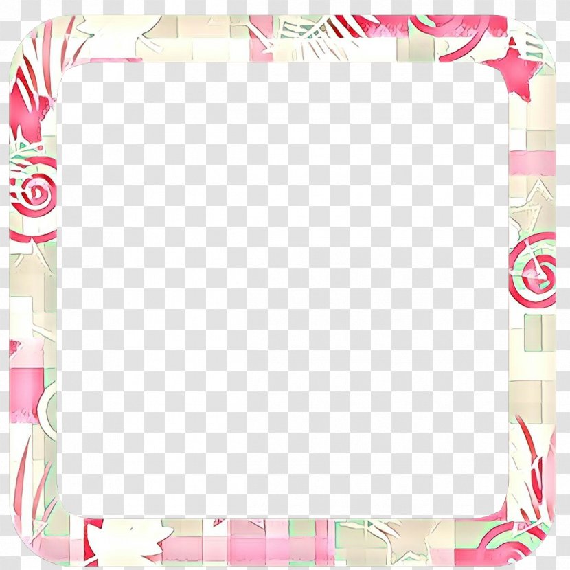 Pink Background Frame - Meter - Rectangle Picture Transparent PNG
