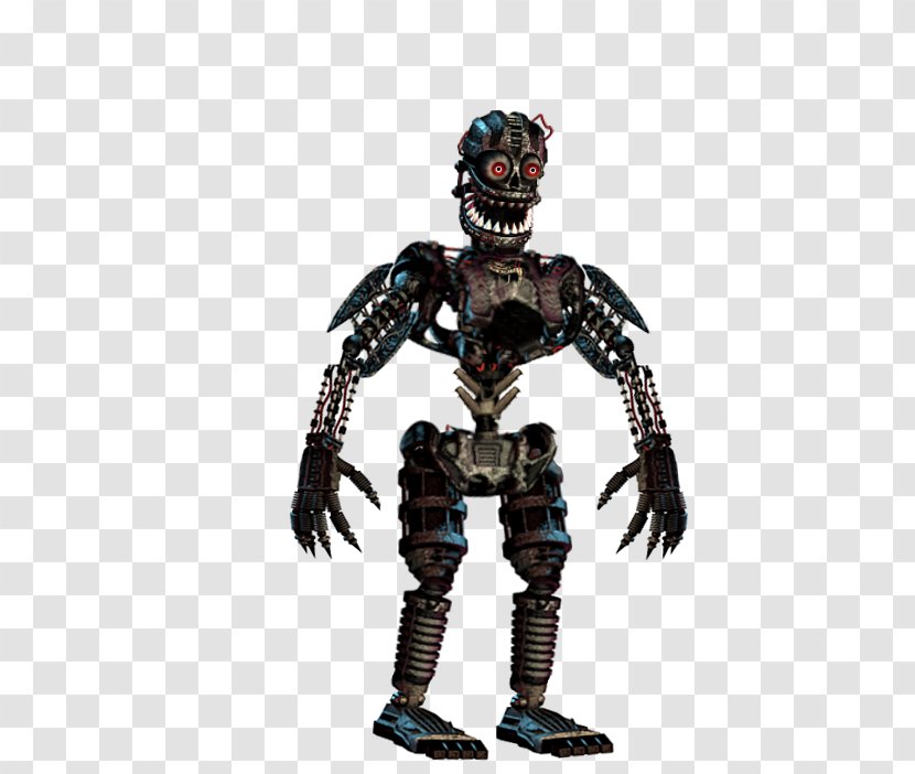 Five Nights At Freddy's: Sister Location Endoskeleton Clown Drawing Video Game Transparent PNG