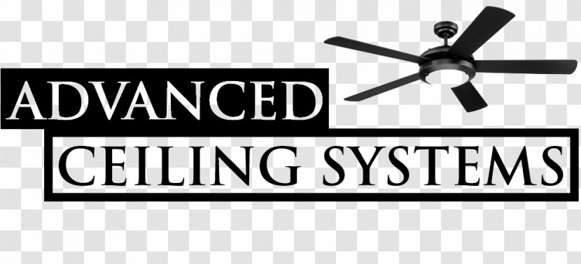 Ceiling Fans Logo Brand - Blade - Black Transparent PNG