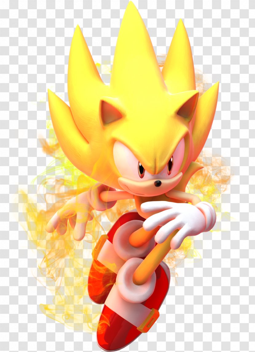 Sonic The Hedgehog Unleashed Tails Super Shadow - Yellow - Modern Transparent PNG