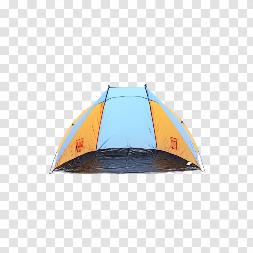 Tent Cartoon - Orange - Yellow Transparent PNG