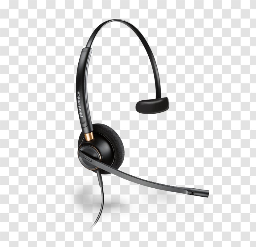 Plantronics EncorePro HW510 Headset HW520 Noise-cancelling Headphones HW540 - Da80 Usb Audio Processor - 478 Stereo USB Transparent PNG