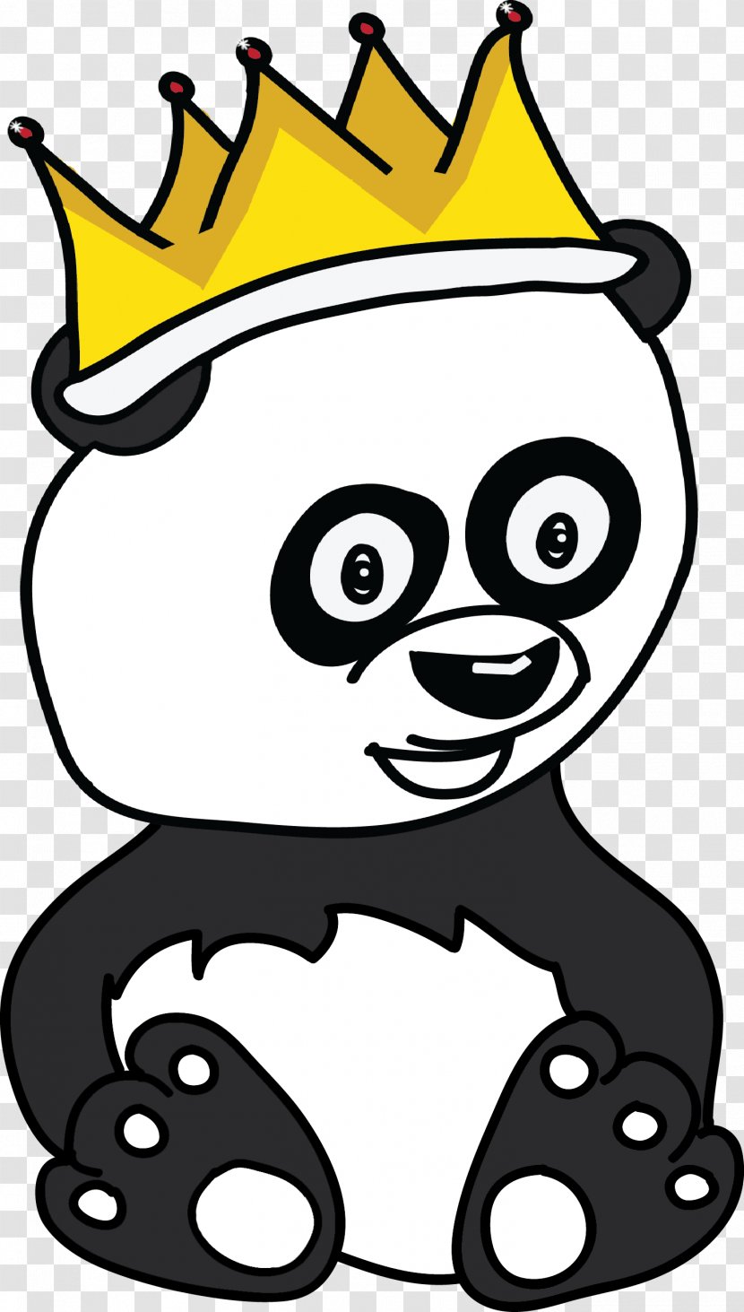 DeviantArt Drawing Clip Art - Line - Cartoon Panda Transparent PNG