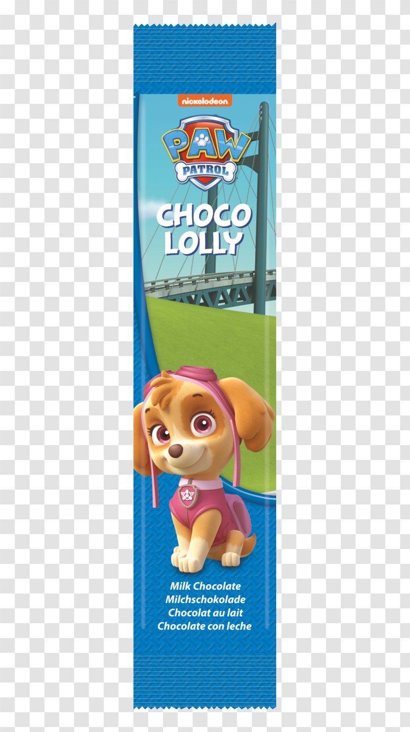 Lollipop Milk Chocolate Candy - Recreation - Skye Paw Patrol Transparent PNG
