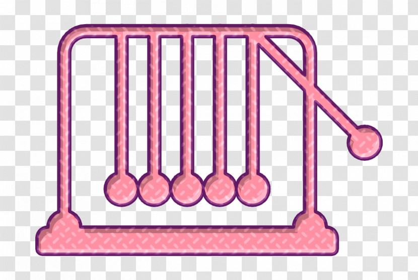 Momentum Icon Education Elements Icon Newtons Cradle Icon Transparent PNG