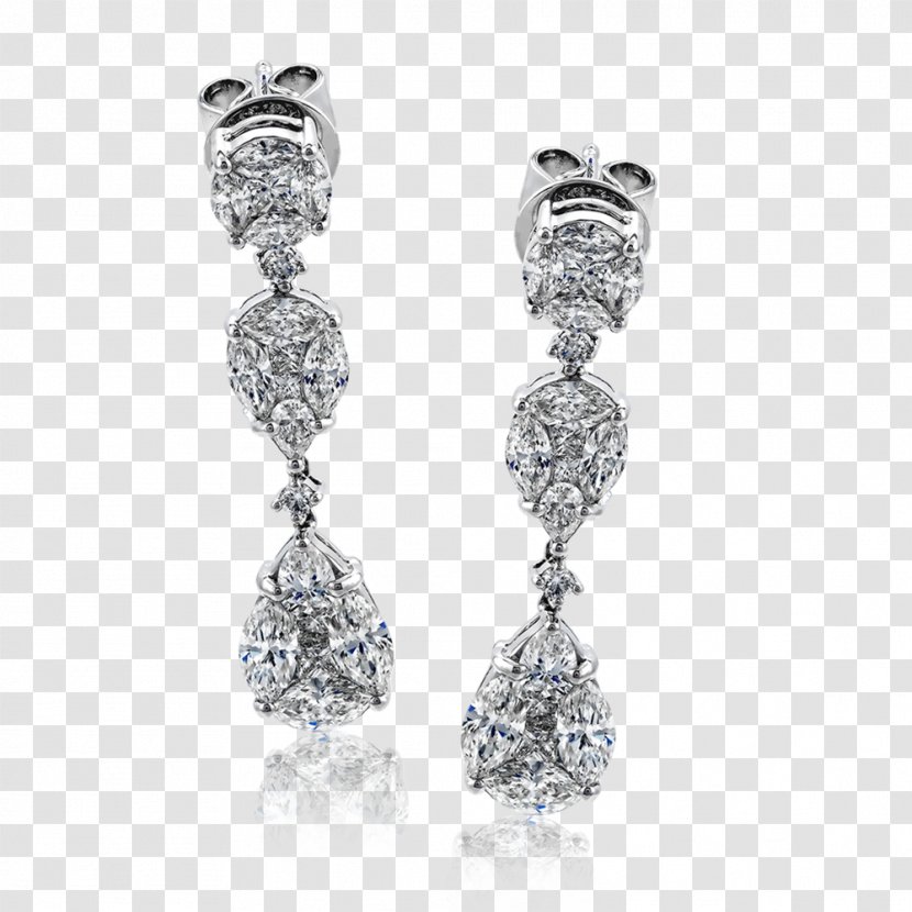 Earring Jewellery Diamond Cut Transparent PNG