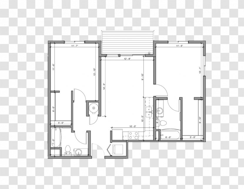 Floor Plan Architecture House - Structure Transparent PNG
