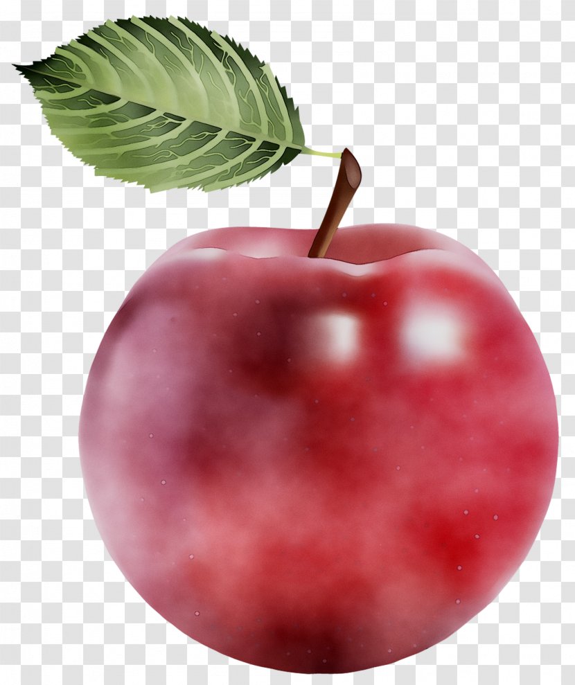 Natural Foods Accessory Fruit Apple - Red - Drupe Transparent PNG