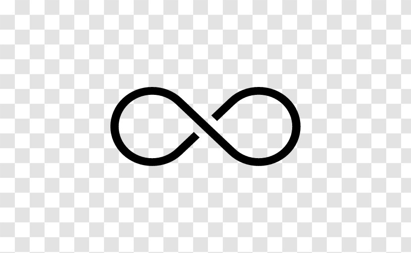 Infinity Symbol - Number - Contour Transparent PNG