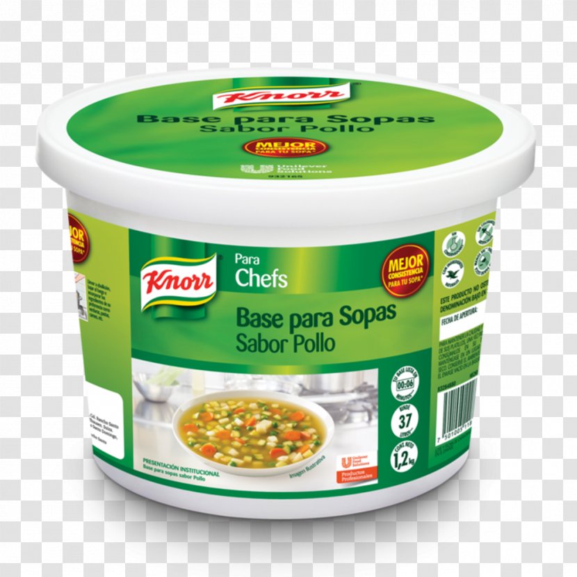 Chicken Soup Condiment Knorr Béchamel Sauce Transparent PNG