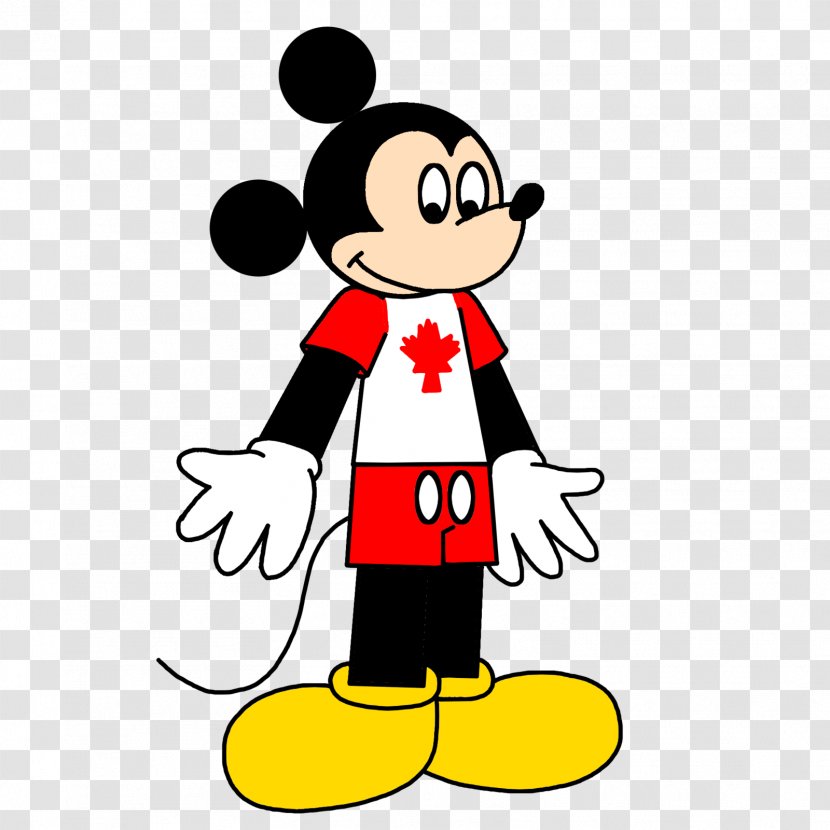 Mickey Mouse Minnie Canada Shanghai Disney Resort The Walt Company - Flag Of - Clarabelle Cow Transparent PNG