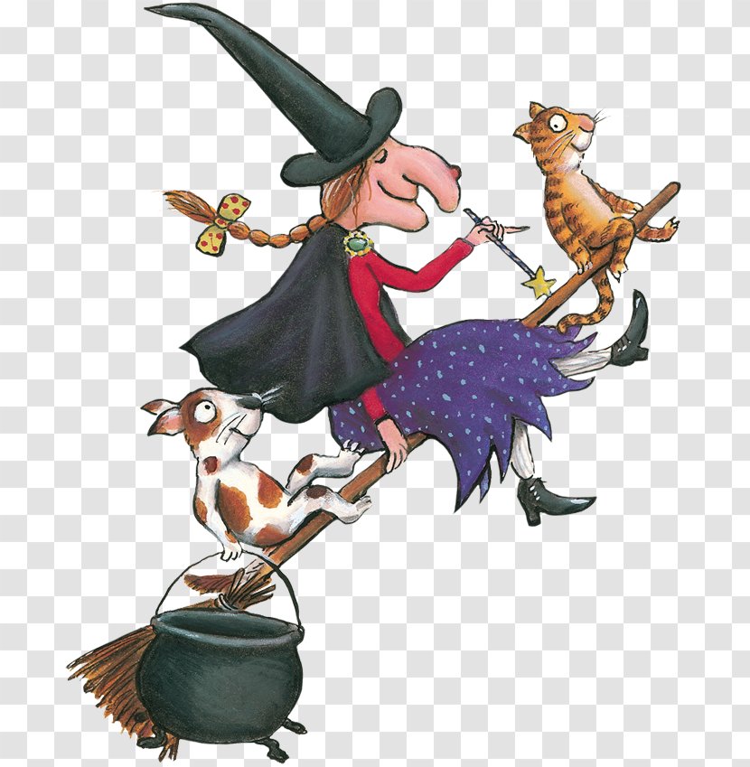 Room On The Broom Stick Man Paper Dolls Book - Illustrator - Author Transparent PNG