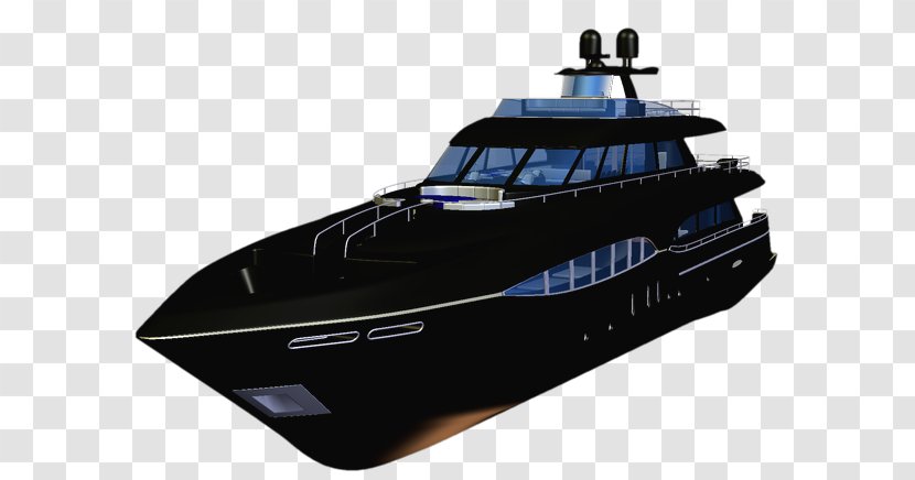 Luxury Yacht Water Transportation 08854 Naval Architecture - Ship Transparent PNG