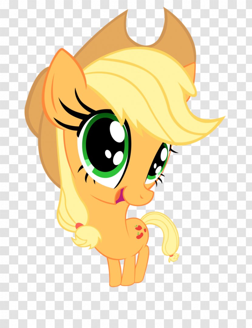 Pony Applejack Pinkie Pie Fluttershy Twilight Sparkle - Ear - Watercolor Transparent PNG