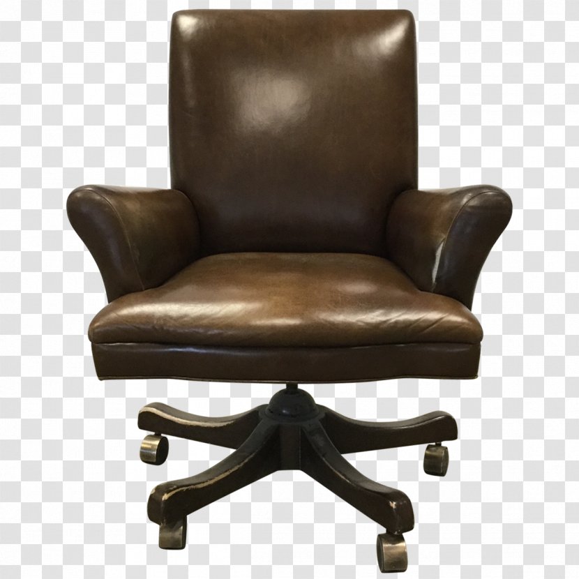 Office & Desk Chairs Upholstery Furniture - Bicast Leather - Chair Transparent PNG
