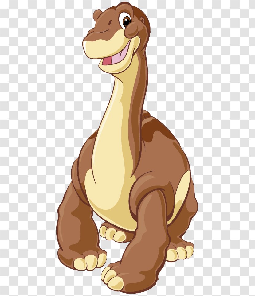 Chomper Ducky Apatosaurus Cera The Land Before Time - Terrestrial Animal Transparent PNG