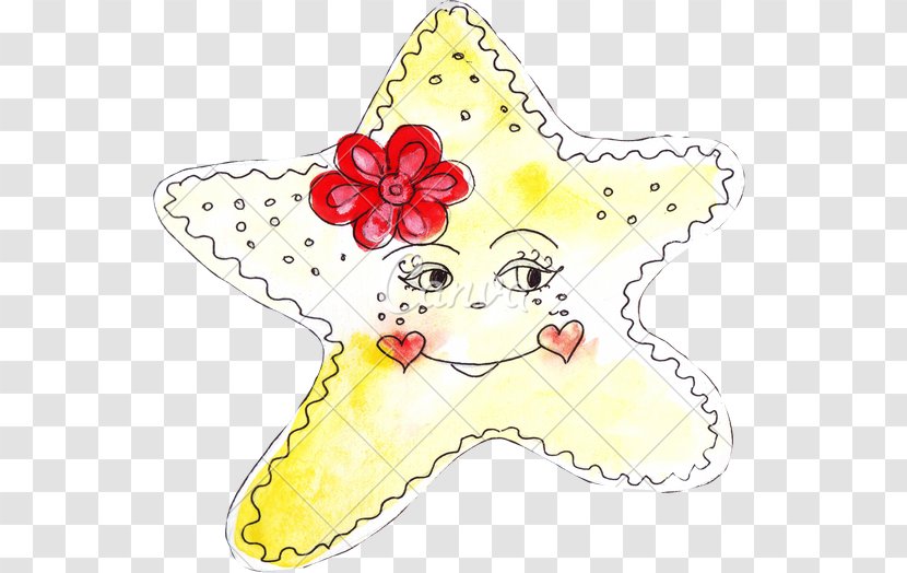 Art Butterfly - Watercolor Star Transparent PNG