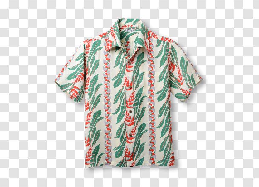 Blouse Sleeve Aloha Shirt T-shirt Collar - Day Dress Transparent PNG