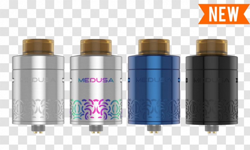 Medusa Electronic Cigarette Aerosol And Liquid Geekvape Atomizer Nozzle - Cloudy Vapor - Best Coil Builds Transparent PNG