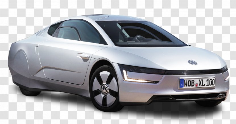 Volkswagen 1-litre Car Fisker Karma Hybrid Vehicle - Mid Size - Silver XL1 Transparent PNG