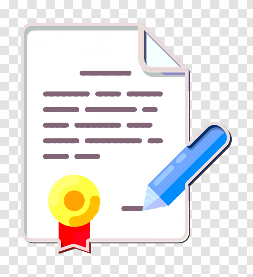Certificate Icon Contract Icon Startup Icon Transparent PNG