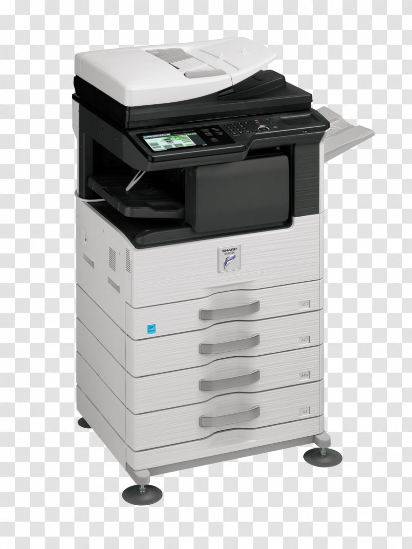 Photocopier Multi-function Printer Printing Hewlett-Packard - Machine - Sharp Transparent PNG