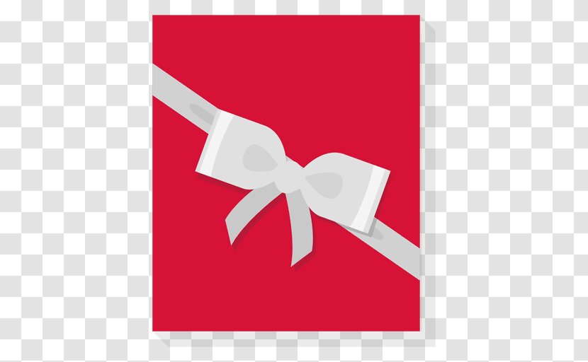 Gift Decorative Box Ribbon - Text - Silver Bows Transparent PNG