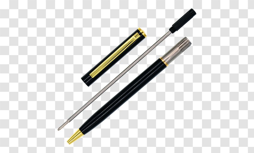 Ballpoint Pen Ink Metal - Office Supplies Transparent PNG