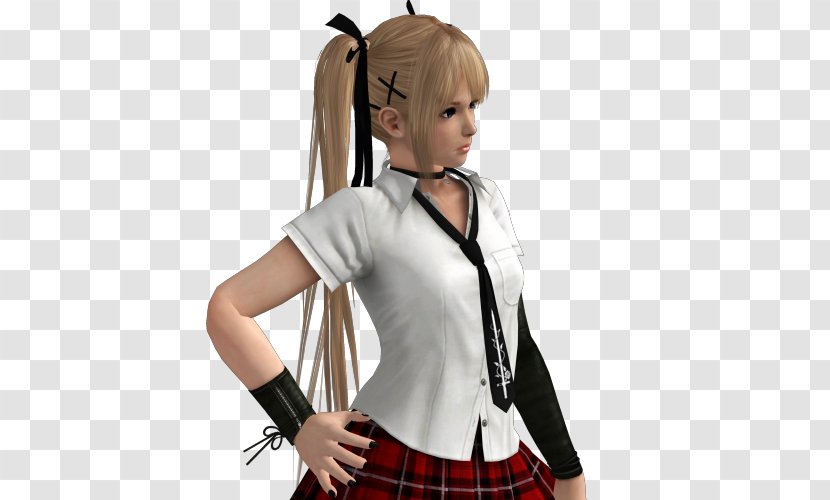 Rose Marie Dead Or Alive Xtreme 3 School Uniform Koei Tecmo - Watercolor - Heart Transparent PNG