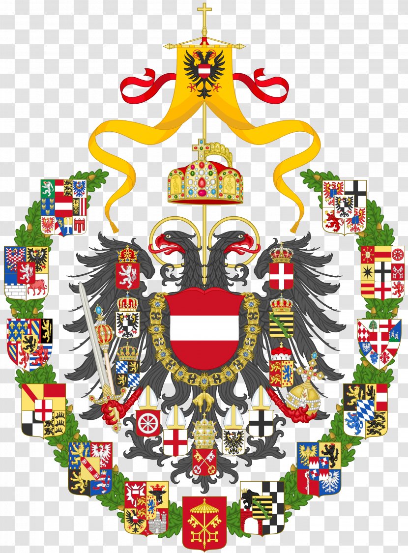 Holy Roman Empire House Of Habsburg Dreh Dich Nicht Um: Emperor Coat Arms - Divided Vector Transparent PNG