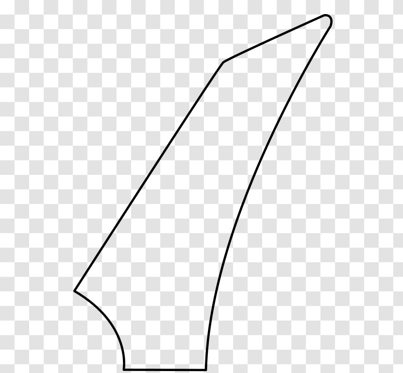 White Line Art Point Angle Font - Area - Headstock Transparent PNG