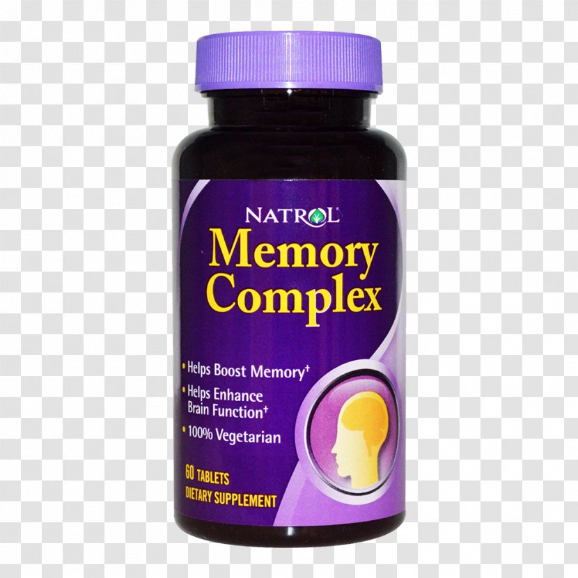 Dietary Supplement Natrol Memory Improvement Modified-release Dosage - Health Transparent PNG