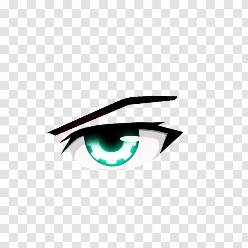 Eye Color Light Skin - Eyewear - Cyan Transparent PNG