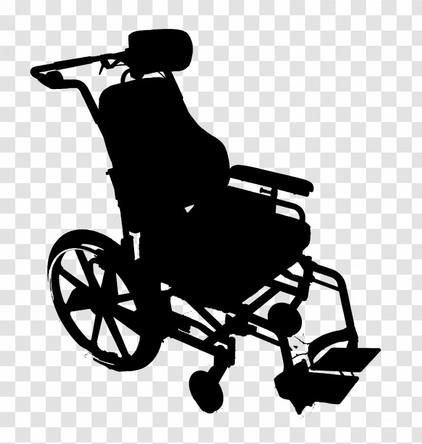 Wheelchair Motor Vehicle Health Product Design - Silhouette Transparent PNG