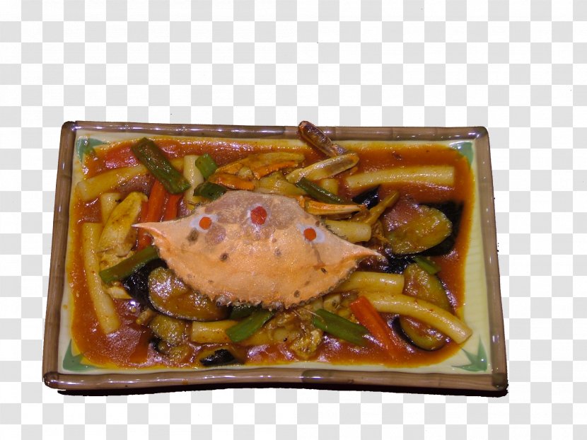 Crab Illustration - Animal Source Foods - Cakes Fried Eggplant Transparent PNG