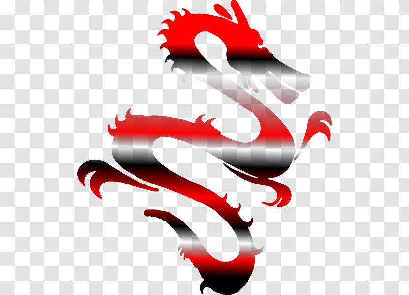 China Chinese Dragon Clip Art - Red Transparent PNG