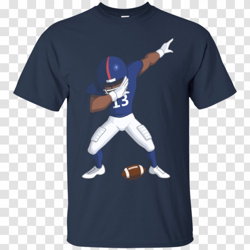 T-shirt Hoodie Clothing Top - Electric Blue - Tshirt Football Transparent PNG