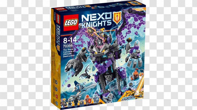 LEGO 70356 NEXO KNIGHTS The Stone Colossus Of Ultimate Destruction Toy Block Lego Group - Knight - Minifigures Ninjago Transparent PNG