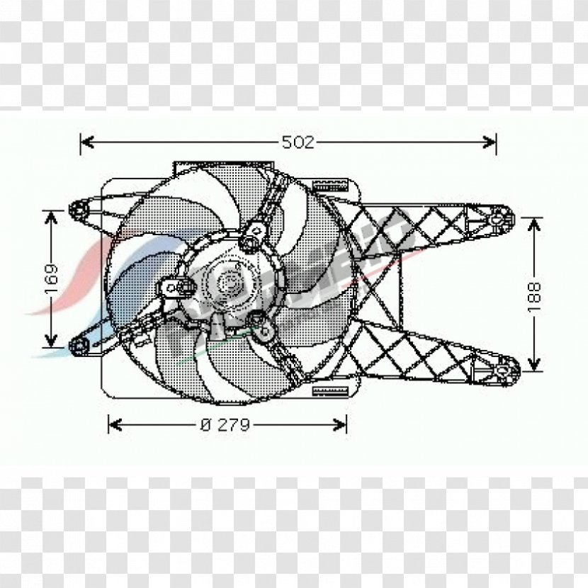 Internal Combustion Engine Cooling Fiat Seicento Car Alfa Romeo Fan - Area Transparent PNG