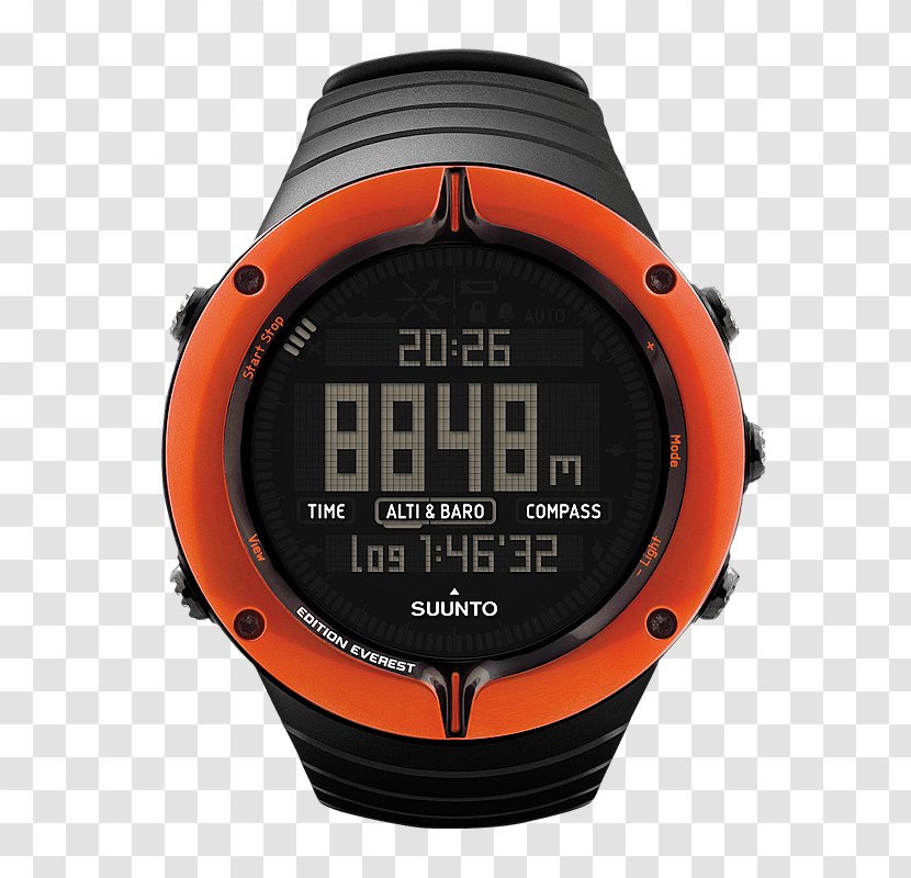 Watch Suunto Oy Core Alu Sports Mount Everest - Extreme Transparent PNG