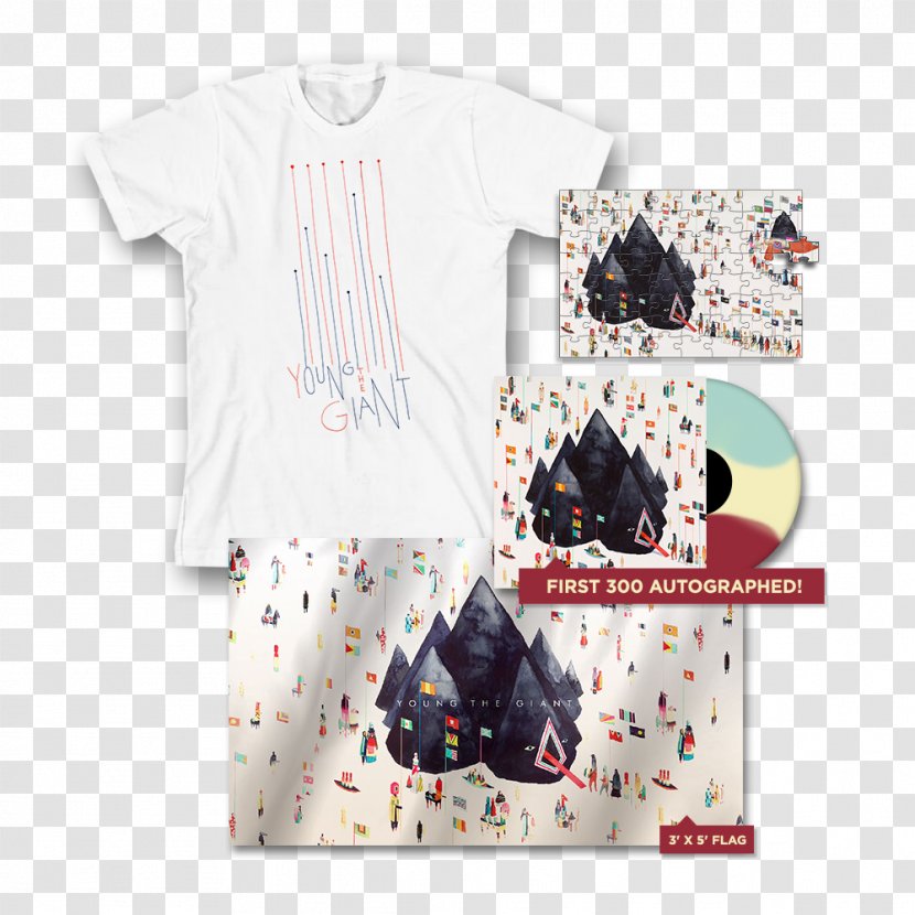 Home Of The Strange Young Giant T-shirt Phonograph Record Album - White Transparent PNG