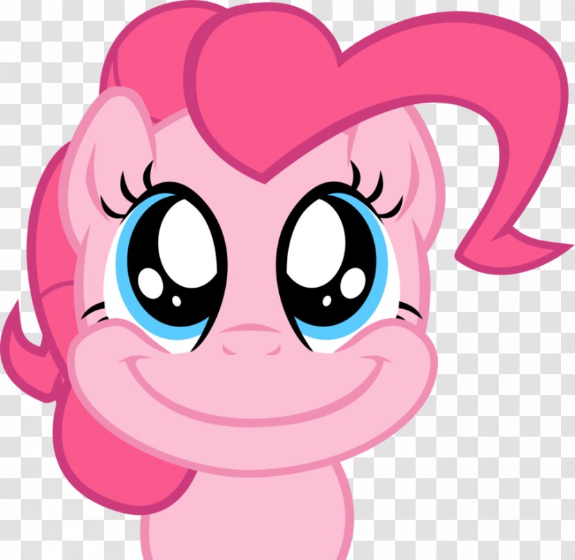 Pinkie Pie Smile Fluttershy - Cartoon - Nosehd Transparent PNG