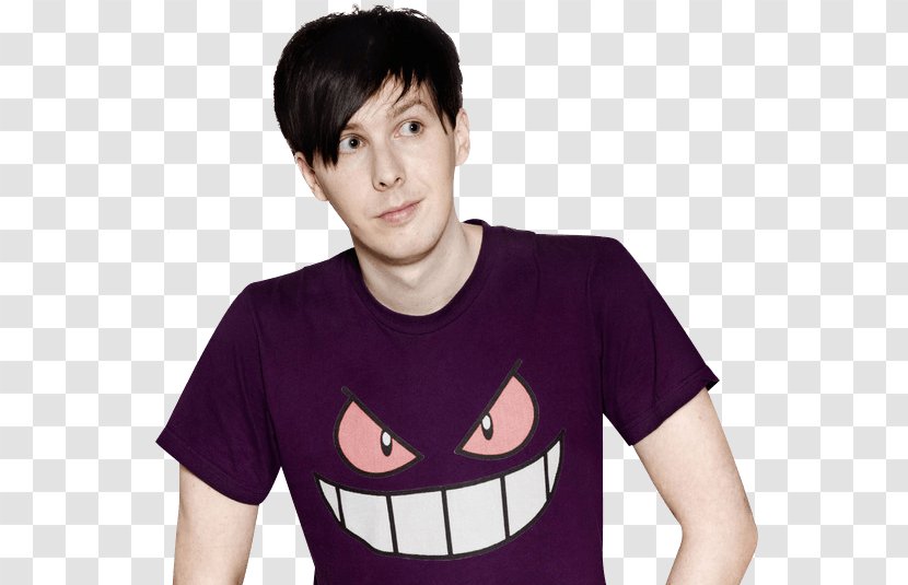 Phil Lester Rawtenstall Dan And YouTuber Radio Personality - Top Transparent PNG