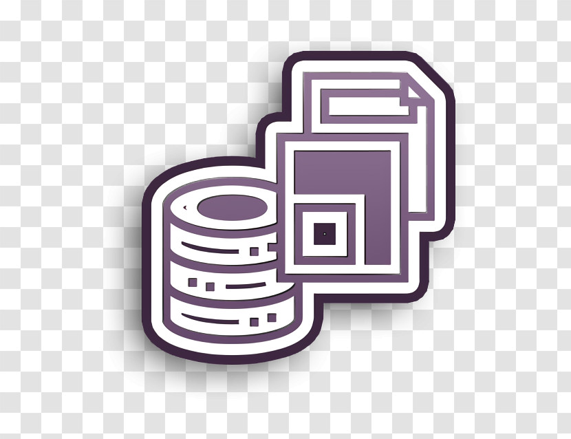 Server Icon Data Management Icon Reporting Icon Transparent PNG