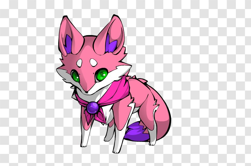 Whiskers Character Red Fox Cat Art - Silhouette Transparent PNG
