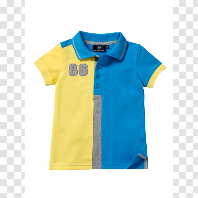 Polo Shirt T-shirt Mercedes-Benz Clothing Accessories Collar - Tshirt - Child Transparent PNG