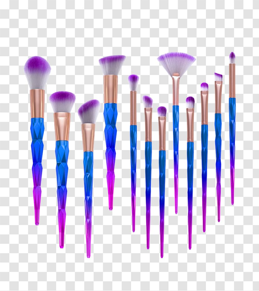 Makeup Brush Cosmetics Concealer Foundation Rouge - Purple - Blush Material Transparent PNG