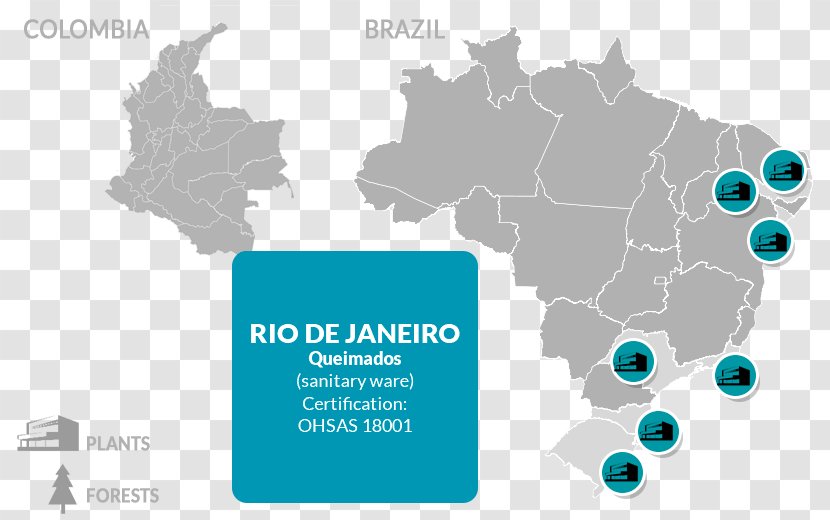 Brazil Map Royalty-free - Diagram Transparent PNG