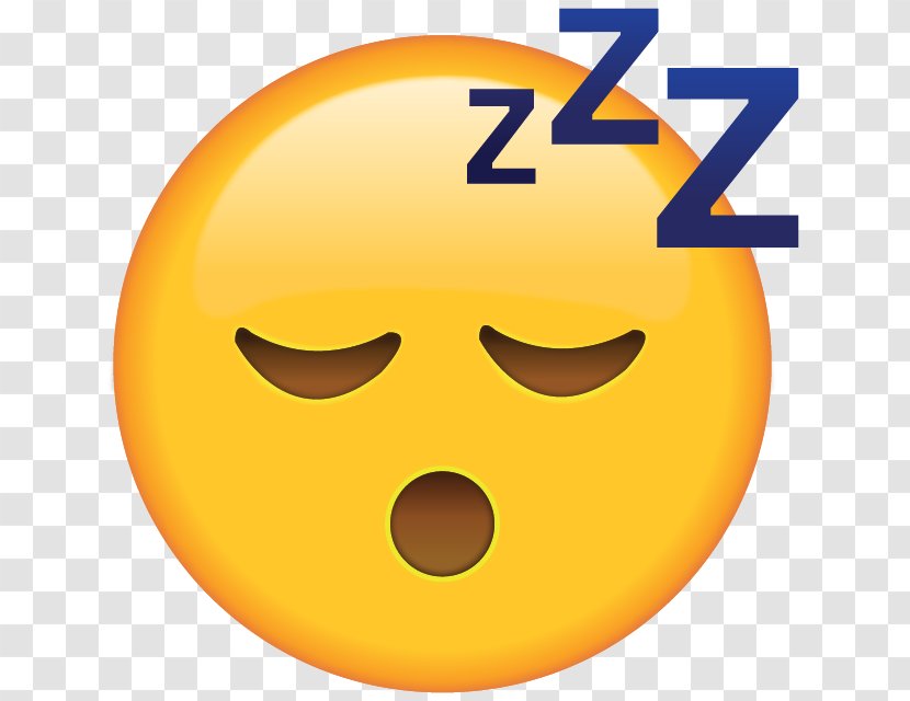 Emoji Sleep Sticker Text Messaging Emoticon Transparent PNG