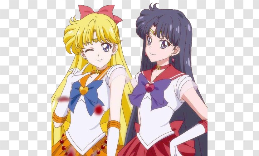 Sailor Moon Mars Venus Pluto Mercury - Flower - Crystal Transparent PNG